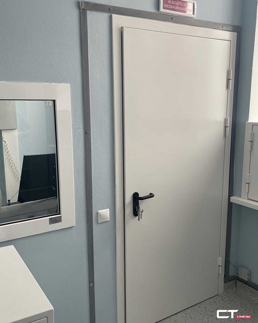 Дверь металлическая рентгенозащитная 2,0 Pb