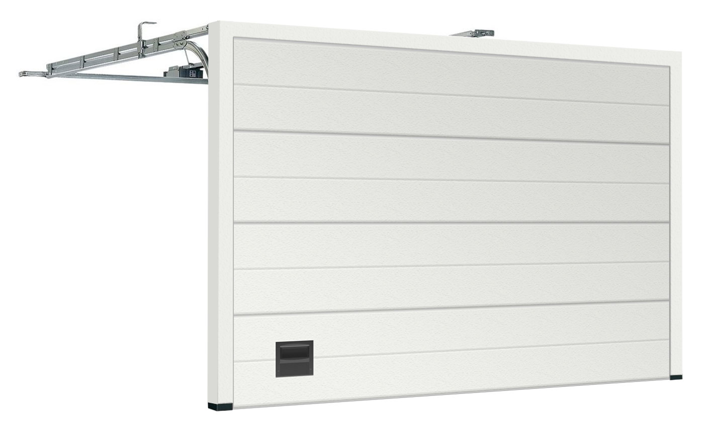 Гаражные секционные ворота DOORHAN с торсионным механизмом RSD02 Широкая полоса