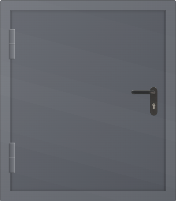 ЛПМ-1 EI-60 Люк противопожарный металлический 700х800мм